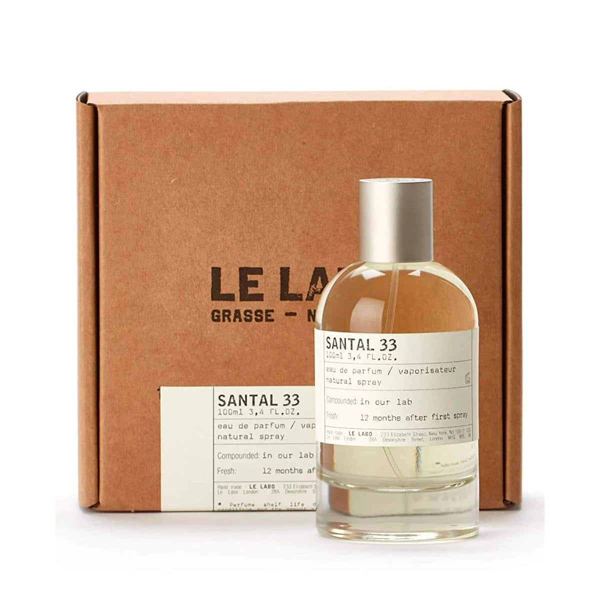 Le Labo Santal 33 3.4 oz EDP unisex – LaBellePerfumes Le Labo Santal 33 3.4 oz EDP unisex – LaBellePerfumes