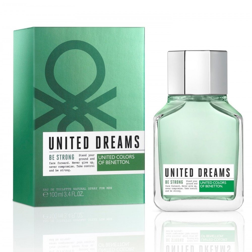 United Dreams Be Strong by Benetton 3.4 oz EDT for Men