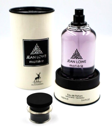 Jean Lowe Matiere by Maison Alhambra  Unisex Fragrance Inspired by LOUIS  VUITTON Matiere Noire