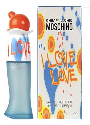 Moschino I Love Love 3.4 LaBellePerfumes for oz women EDT –