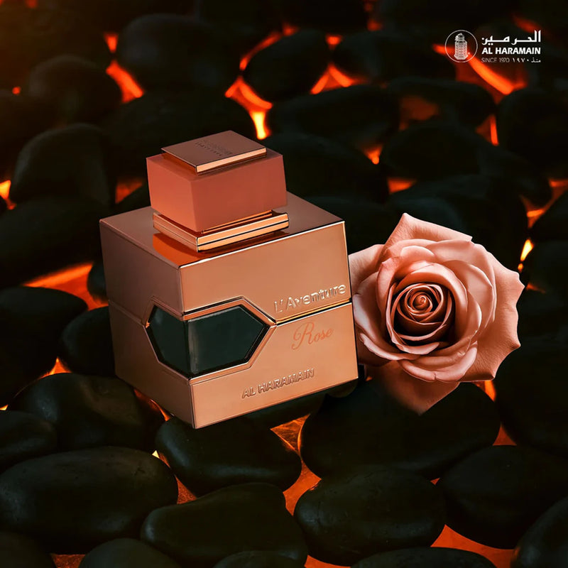 Al Haramain L'aventure Rose 3.4 oz EDP para mujeres – LaBellePerfumes