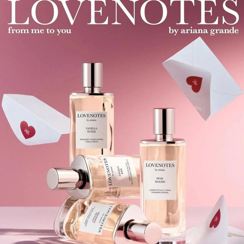 Love Notes Pink Woods Travel Gift Set for women – LaBellePerfumes