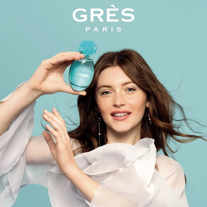 Cabotine de GRES ギフト3点セット Grès Cabotine Turquoise 3.4 oz Eau de Parfum Women Aquatic