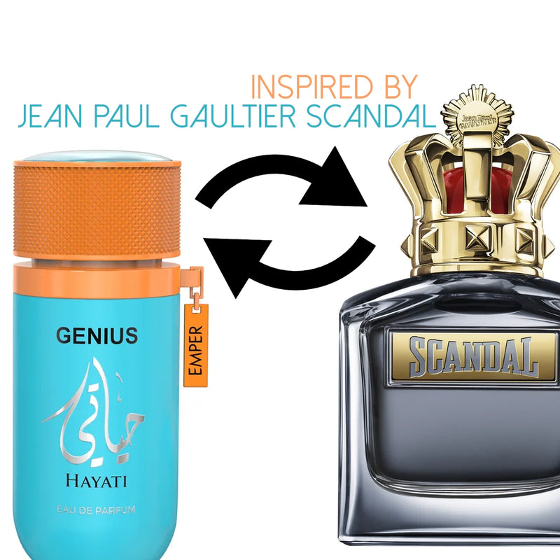 Genius Hayati 3.4 oz EDP for men
