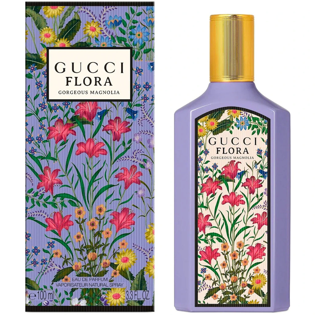 GUCCI FLORA GORGEOUS MAGNOLIA 100mlセット Gucci Flora Gorgeous Magnolia gift set in eau de parfum