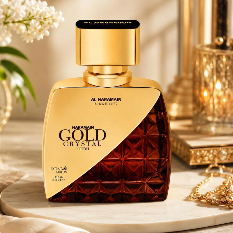 Gold Crystal Extrait De Parfum 3.4 oz for men – LaBellePerfumes