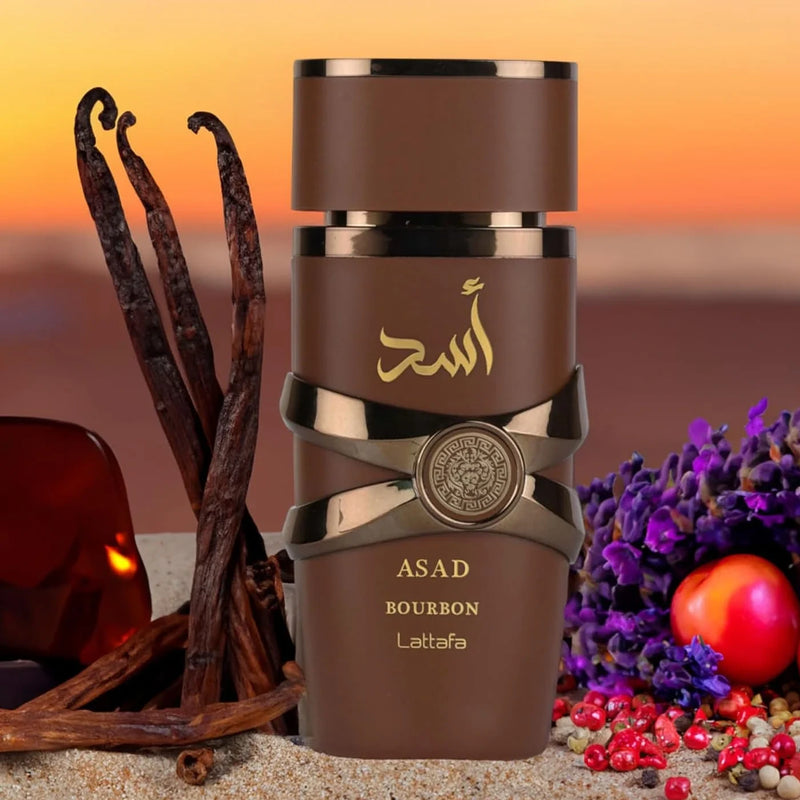 Asad Bourbon 3.4 oz EDP for men