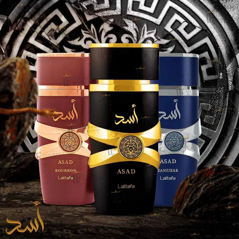 Asad Bourbon 3.4 oz EDP for men