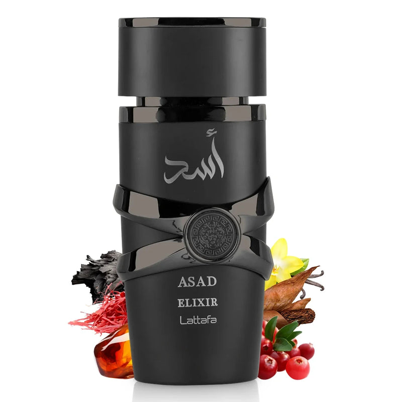Asad Lattafa 3.4 oz EDP unisex – LaBellePerfumes Asad Lattafa 3.4 oz EDP unisex – LaBellePerfumes