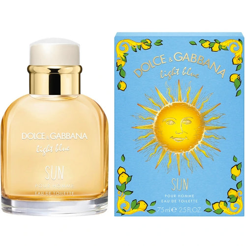 Light Blue Sun 2.5 oz EDT for men