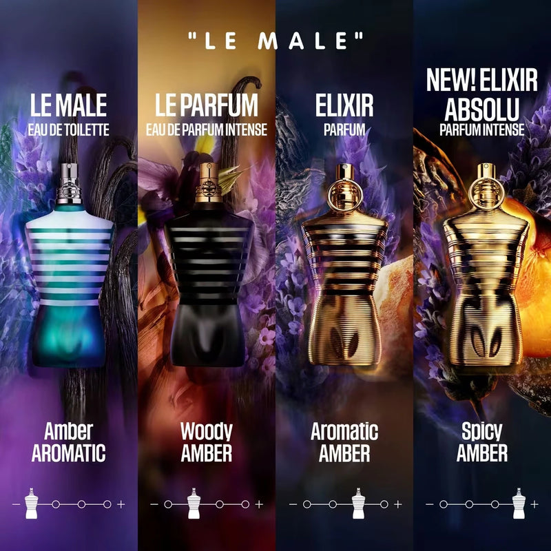 Le Male Elixir Absolu Parfum Intense 4.2 oz for men – LaBellePerfumes Le Male Elixir Absolu Parfum Intense 4.2 oz for men – LaBellePerfumes