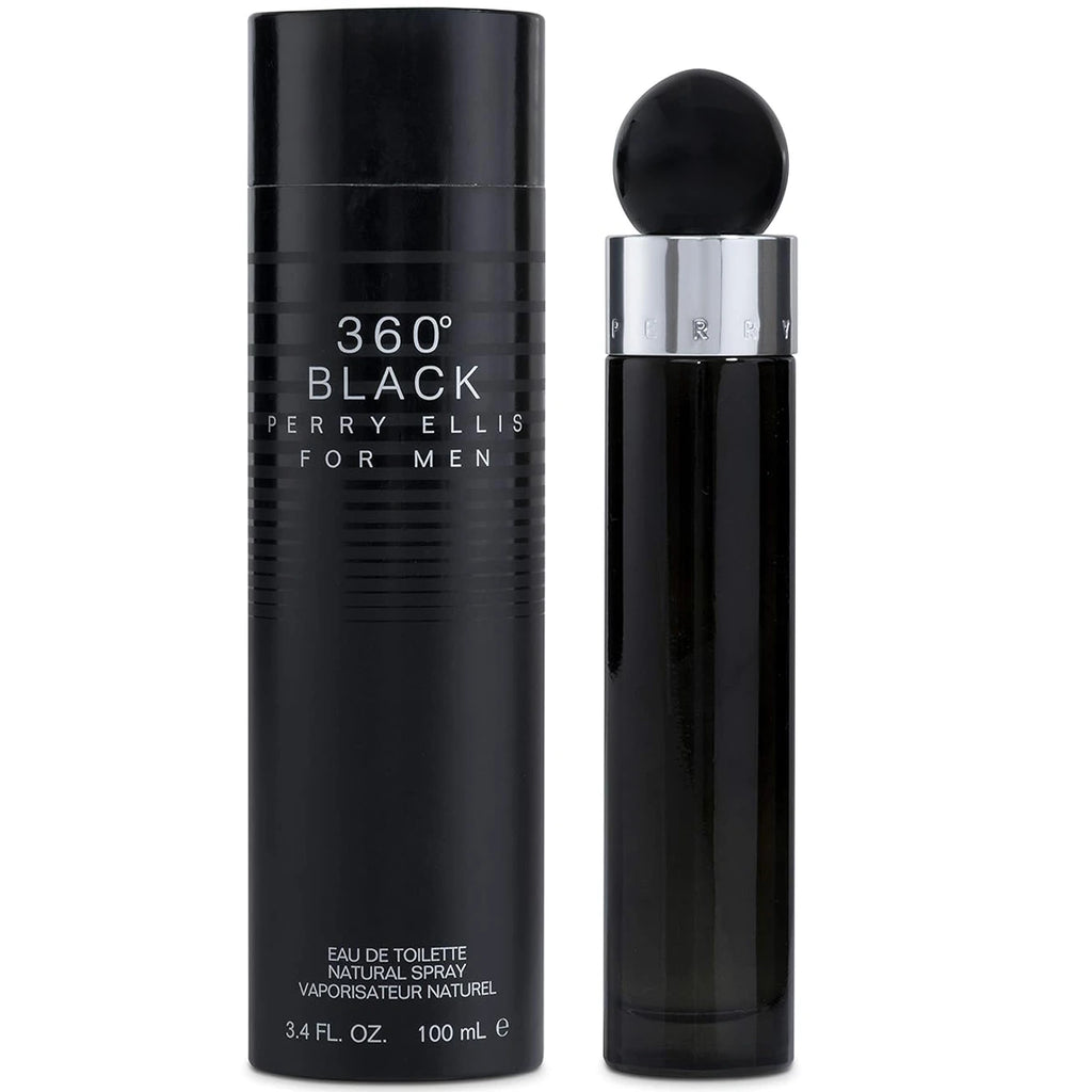 360 Black 3.4 oz EDT for men