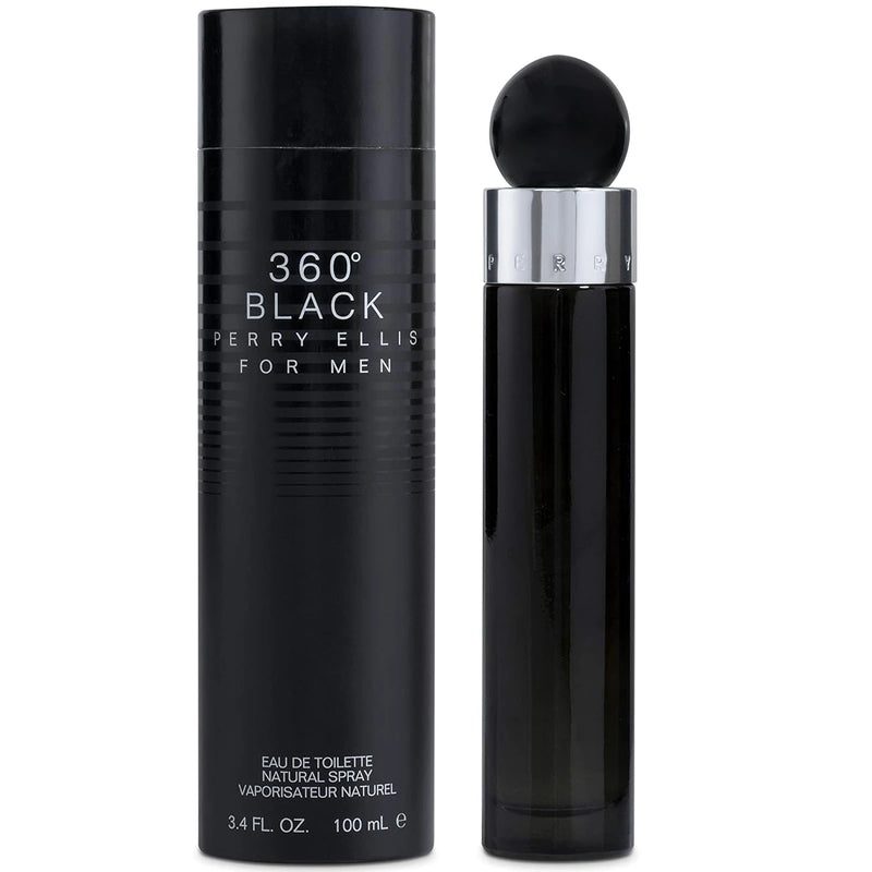 360 Black 3.4 oz EDT for men