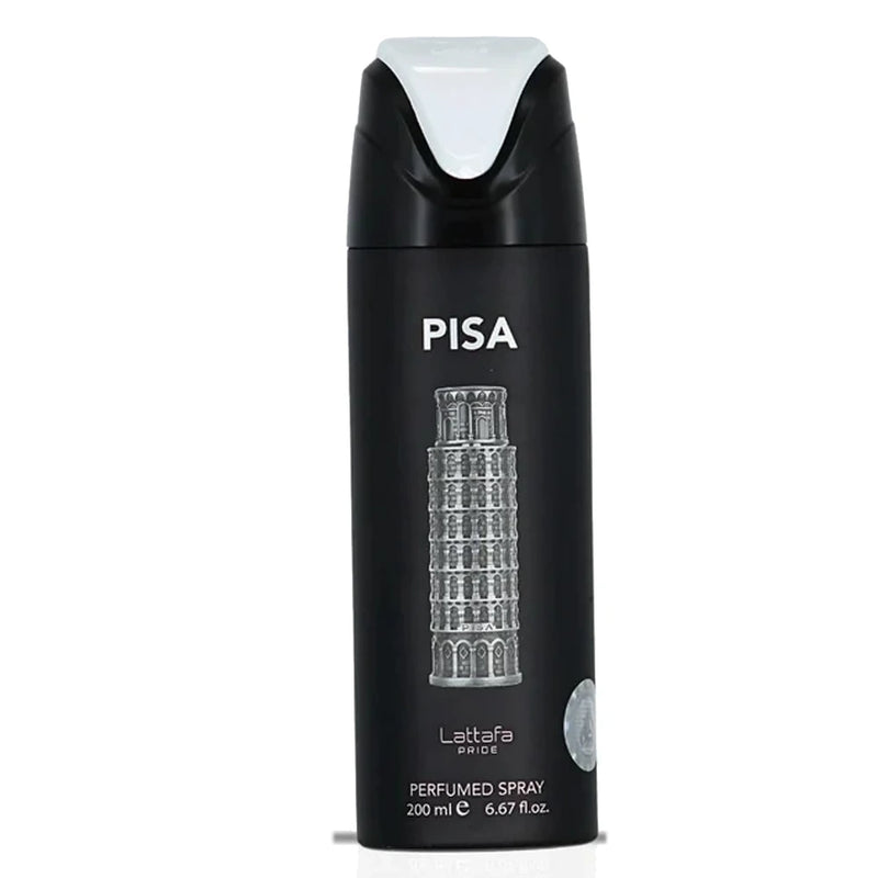 Lattafa Pisa 6.7 body spray unisex – LaBellePerfumes
