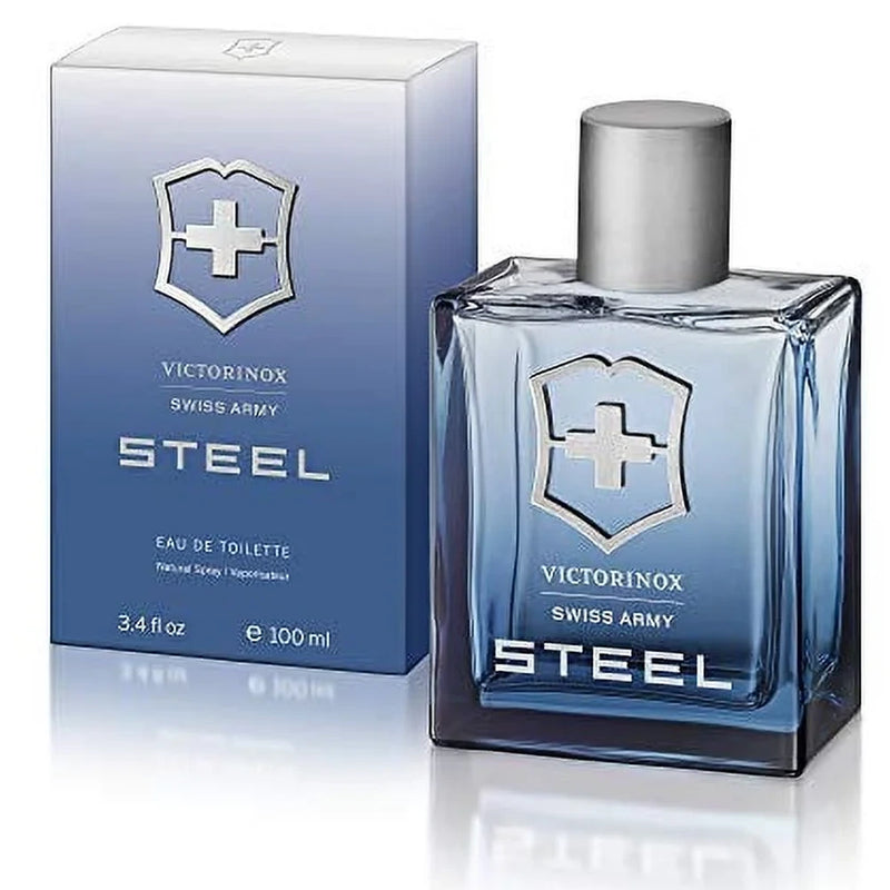 Victorinox Steel 3.4 oz EDT for men