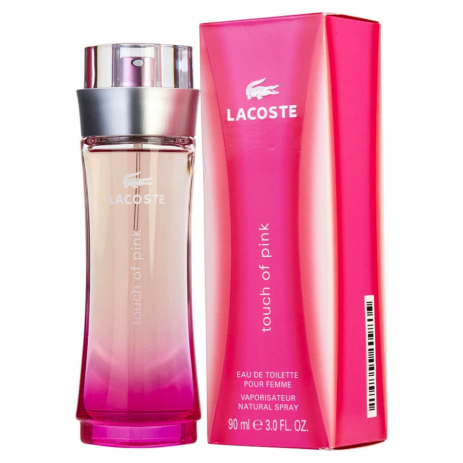 Lacoste Touch Of Pink Eau de Toilette Natural Spray, For Her - 3 fl oz