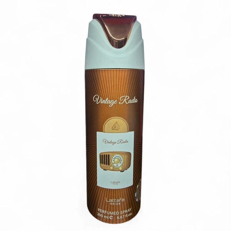 Vintage Radio 6.7 body spray unisex – LaBellePerfumes