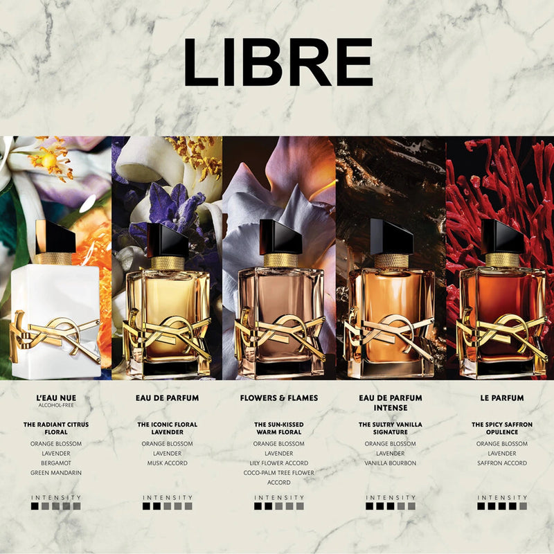 Libre Flowers and Flames 3.0 oz EDP for women