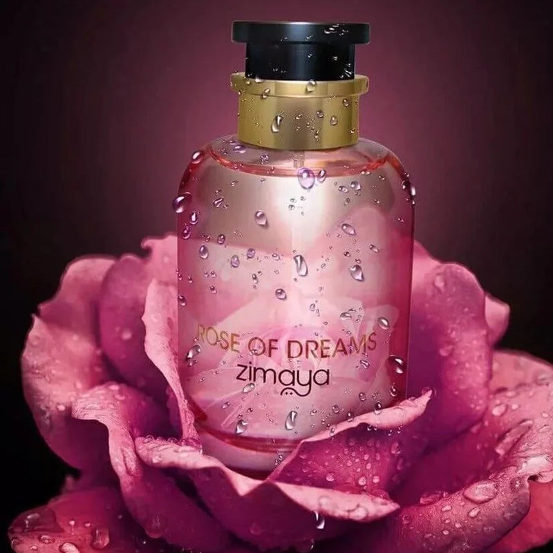 ZIMAYA Rose of Dreams 100香水 Zimaya Rose Of Dreams 3.4 oz EDP for women – LaBellePerfumes