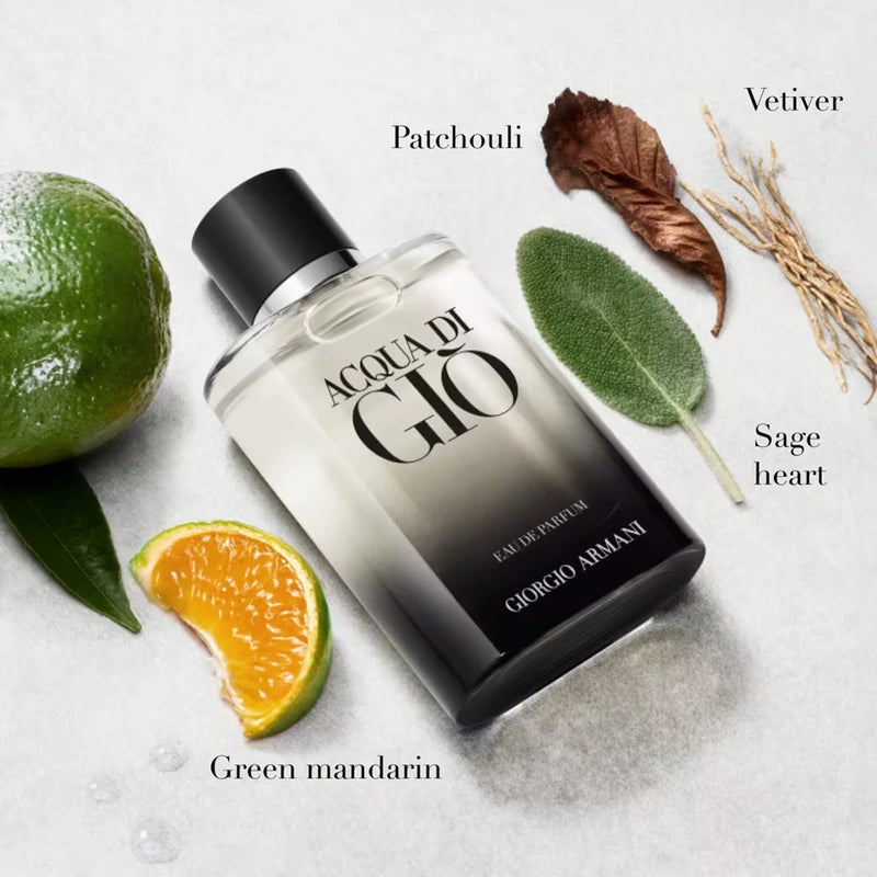 Acqua di Giò Eau de Parfum 3.3 oz Refillable for Men – LaBellePerfumes