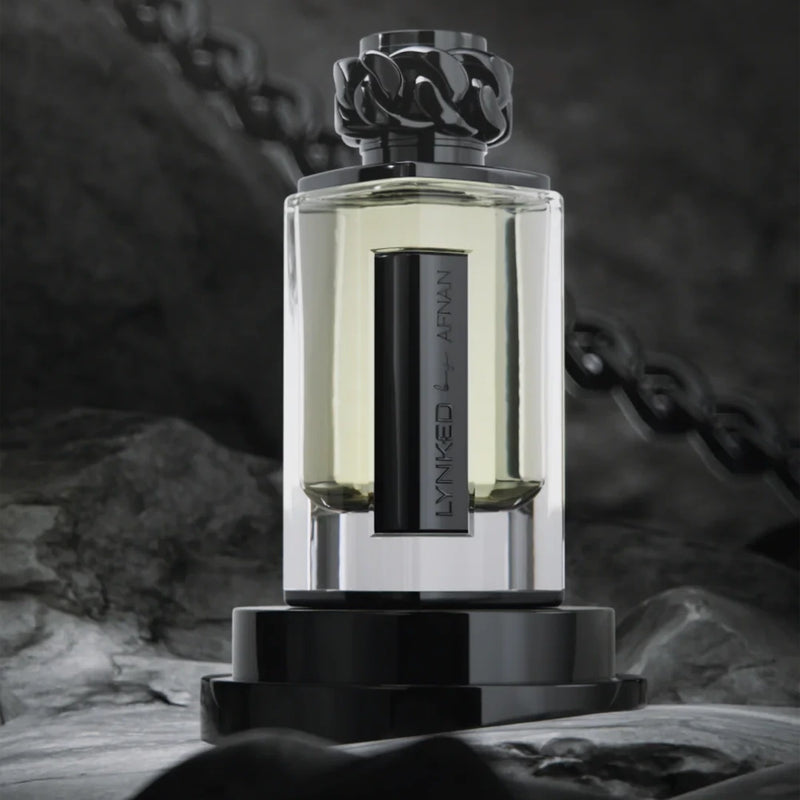 Afnan Lynked Freedom Black EDP 3.4 oz Aromatic Spicy Men