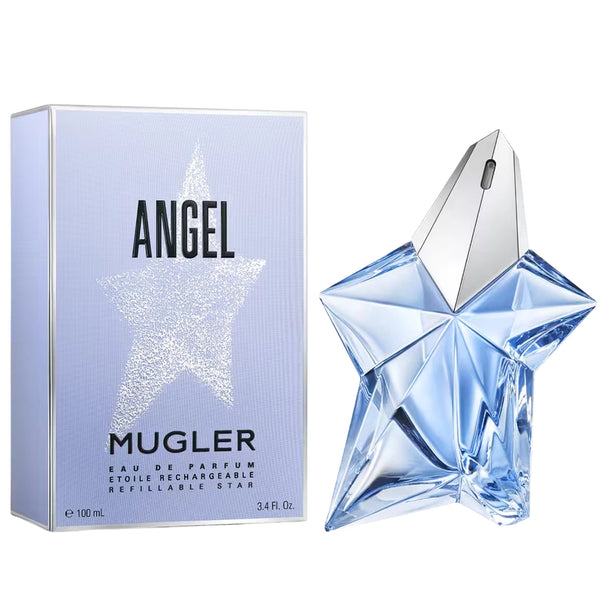 Thierry Mugler ANGEL オードパルファム 100ml Angel by Mugler Eau de Parfum Refillable 3.4 oz Women