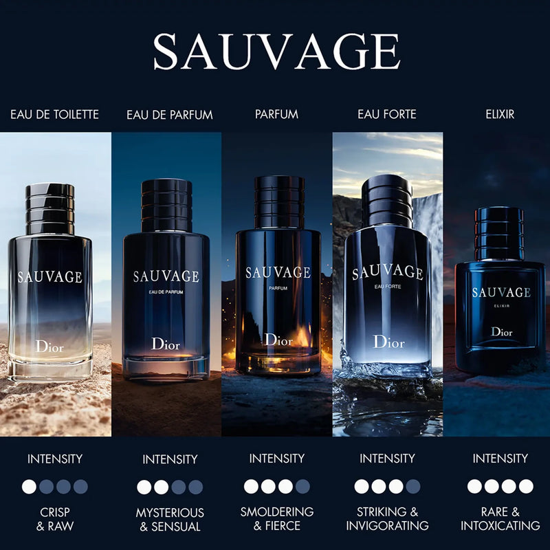 Sauvage 3.4 oz Eau Forte Parfum for men