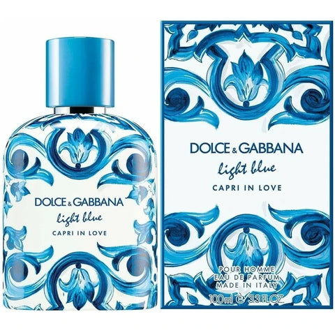 Light Blue Capri In Love 3.4 oz EDP for men – LaBellePerfumes Light Blue Capri In Love 3.4 oz EDP for men – LaBellePerfumes