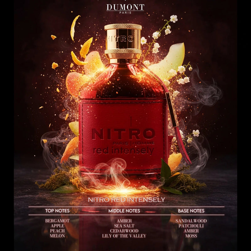 Bitro Red Nitro Red Intensely 3.4 oz extrait for men – LaBellePerfumes