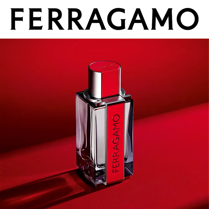Ferragamo Red Leather 3.4 oz EDP for men – LaBellePerfumes