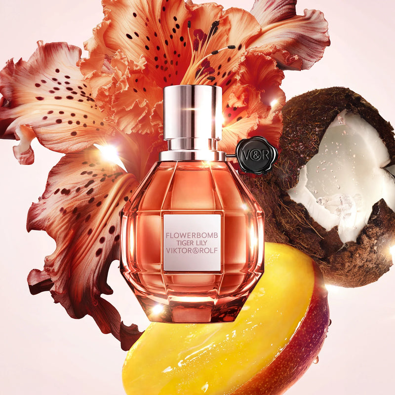flower bomb tiger lily notes Flowerbomb Tiger Lily 3.4 oz for women