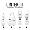 L'interdit refillable 3.4 oz EDP for women