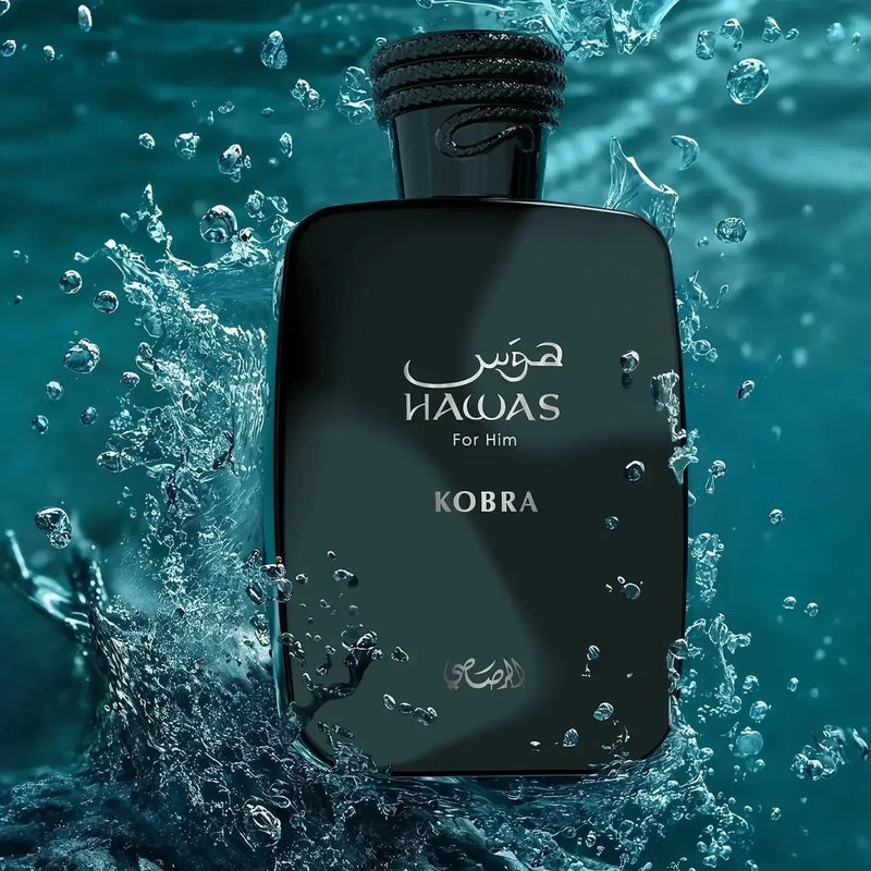 Hawas Kobra 3.4 oz EDP for men – LaBellePerfumes