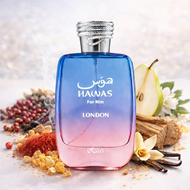 Hawas London 3.4 oz EDP for men