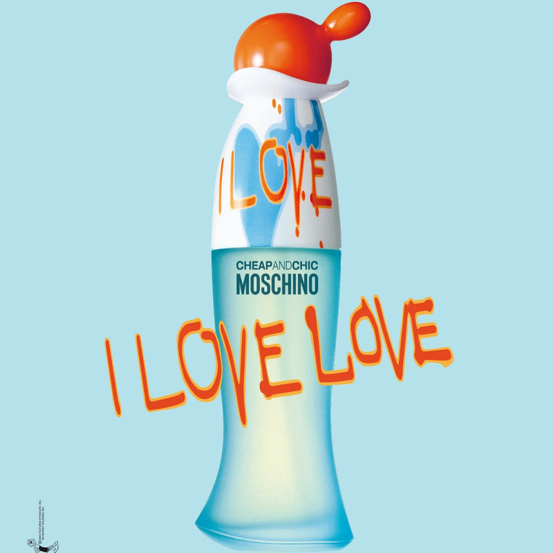 I love you moschino perfume shop