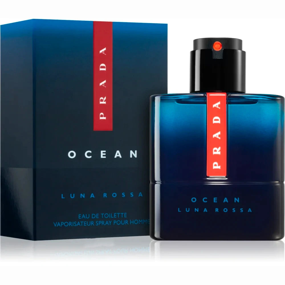 Prada Luna Rossa Ocean 3.4 oz EDT for men LaBellePerfumes