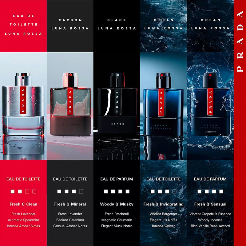 Prada Luna Rossa Ocean oz EDT para hombres
