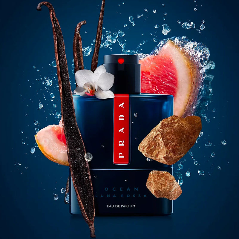 Prada Luna Rossa Ocean 3.4 oz EDP for men LaBellePerfumes