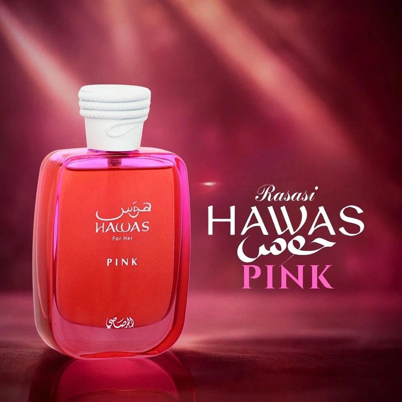 Hawas Pink 3.3 oz EDP for women