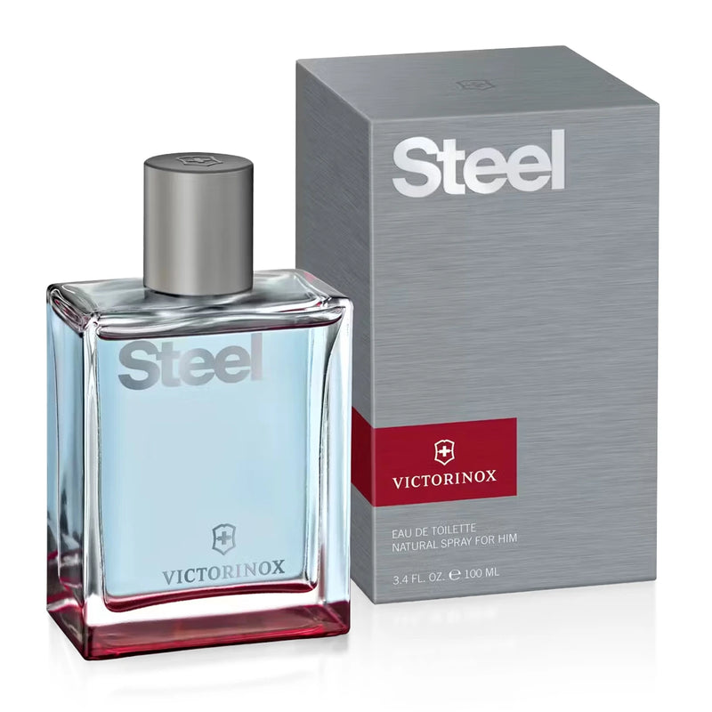 Victorinox Steel 3.4 oz EDT for men – LaBellePerfumes