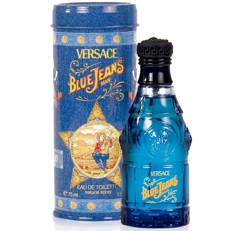 Front View of Versace Blue Jeans Natural Spray