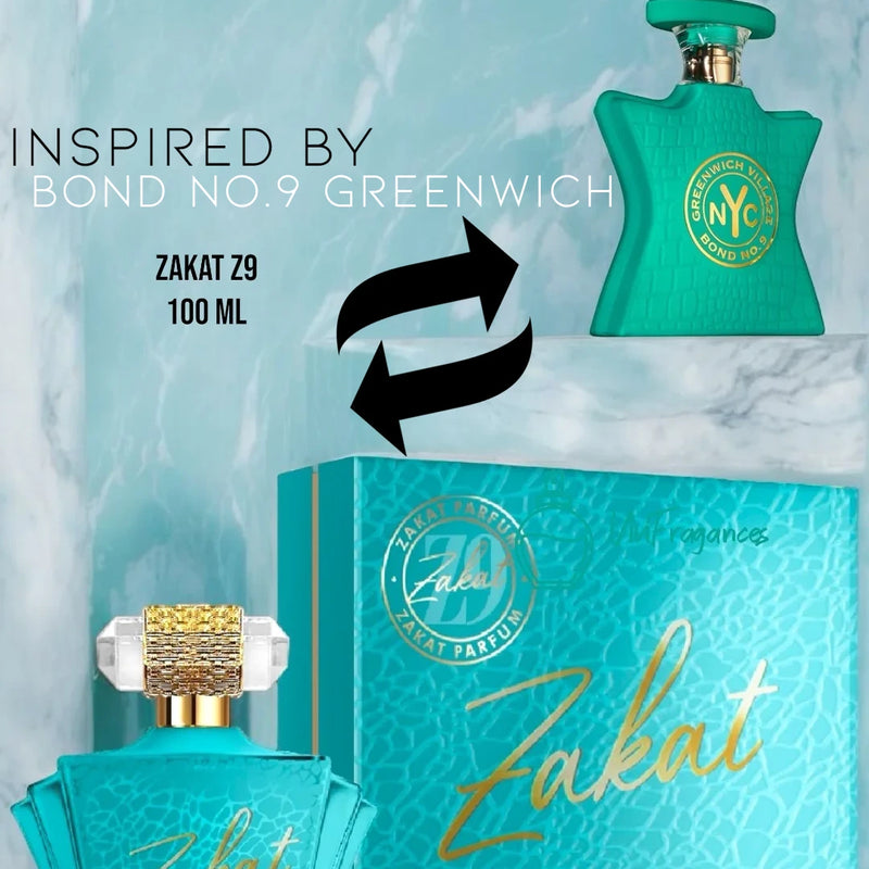 ZAKAT Z9 3.4 oz EDP unisex