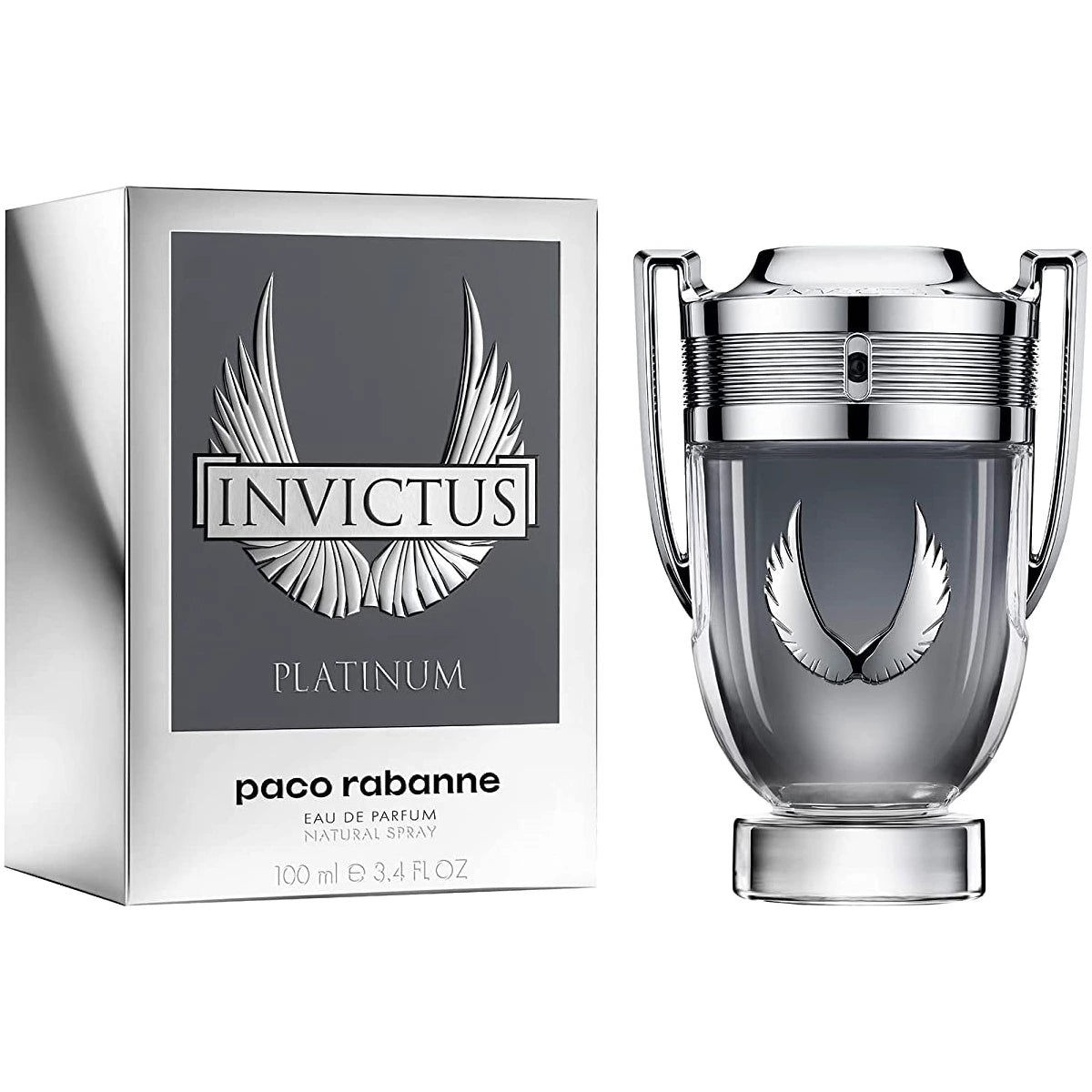 Invictus Platinum 3.4 oz EDP for men – LaBellePerfumes