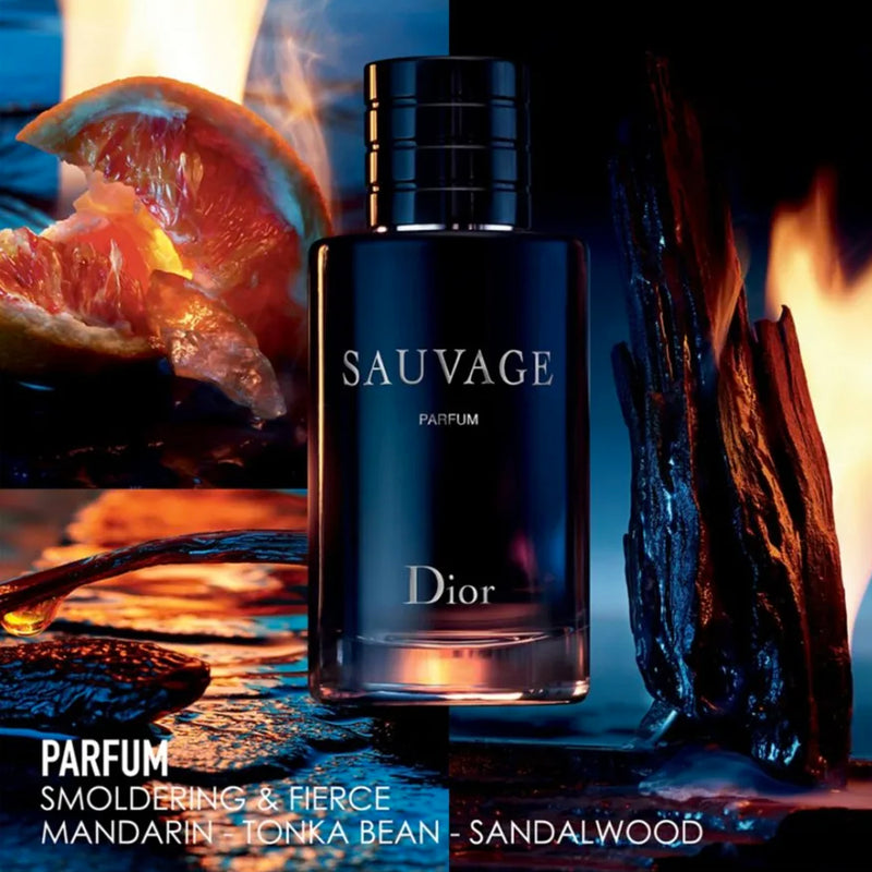Dior Men's Sauvage Eau de Toilette Spray ( 3.4 Ounce / 100 ml in sealed box  )