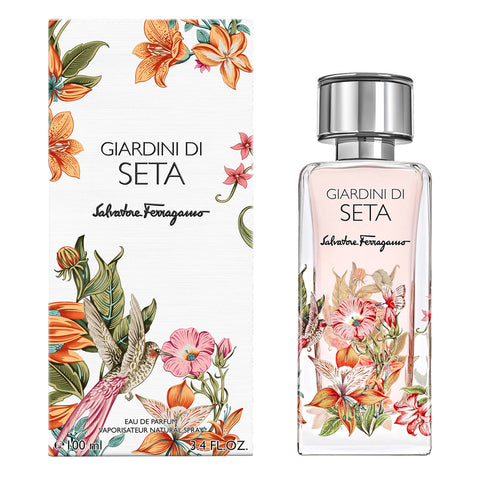 香水(女性用) Ferragamo GARDINI DI SETA EDP 100ml Salvatore Ferragamo Giardini Di Seta 3.4 oz EDP unisex