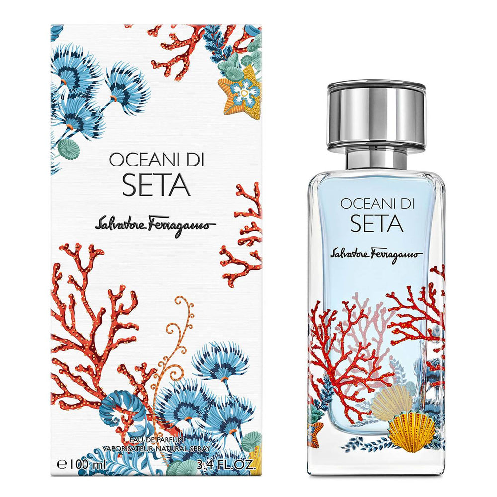 香水(ユニセックス) Salvatore Ferragamo Ocean di Seta 50ml Salvatore Ferragamo Ocean Di Seta 3.4 oz EDP unisex – LaBellePerfumes