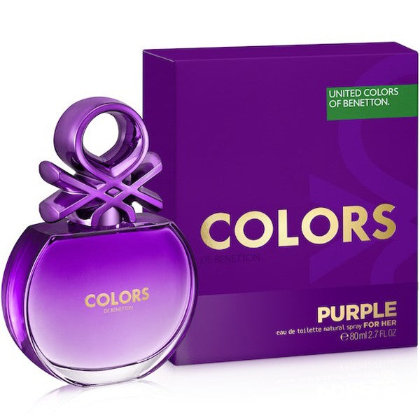 Benetton Colors Purple 2.7 oz EDT for women