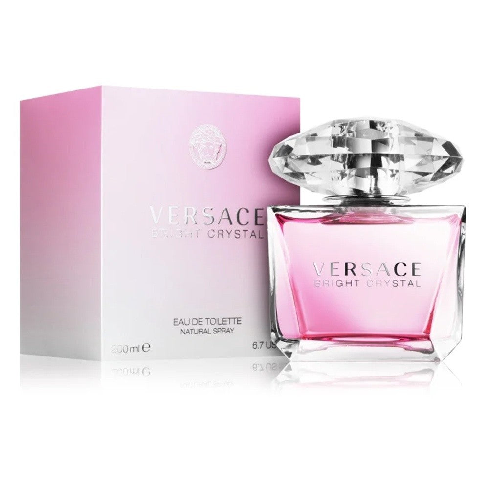 香水(女性用) VEPSACE BRIGHT CRYSTAL 200ml Bright Crystal EDT 200 ml Pink | VERSACE US