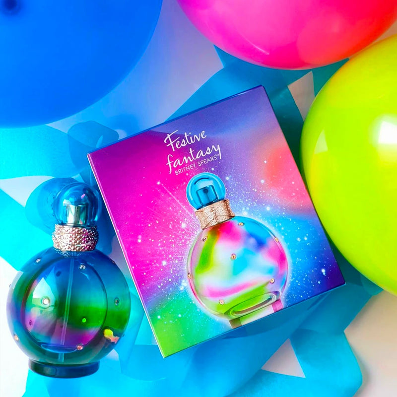 EDT de Britney Spears Fantasy Festive de 3,3 oz para mujer – LaBellePerfumes