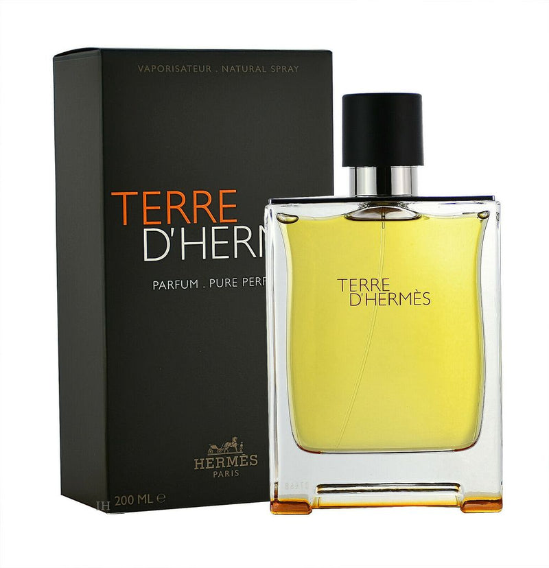 Terre D&Hermes by Hermes Pure Perfume Spray 6.7 oz (Men)